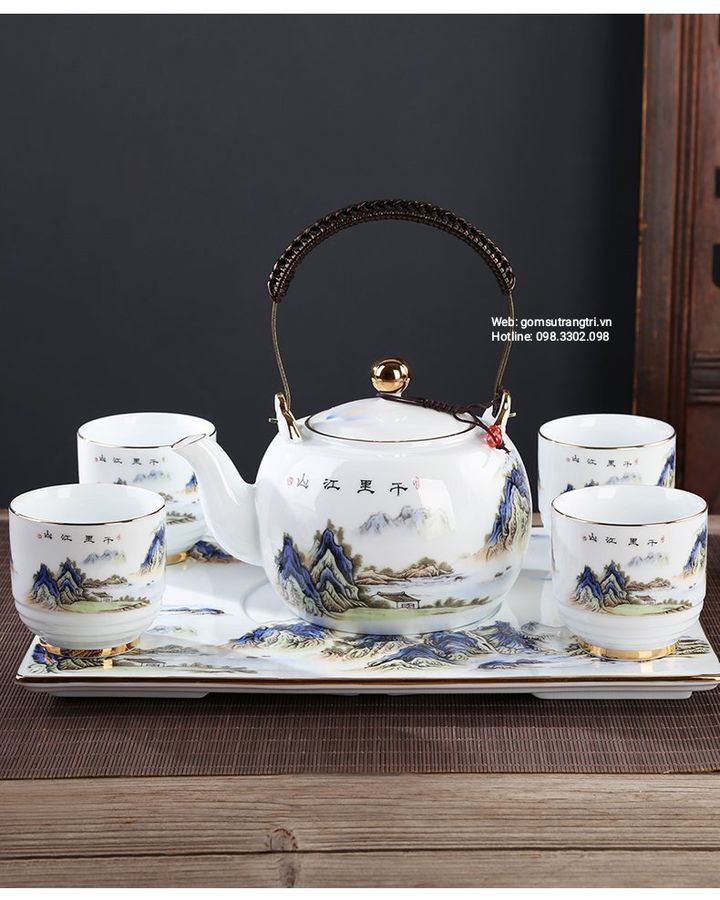 BỘ ẤM CHÉN SƠN THỦY